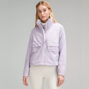 Lululemon Always Effortless Jacket Lilac Ether Size 2 NWT